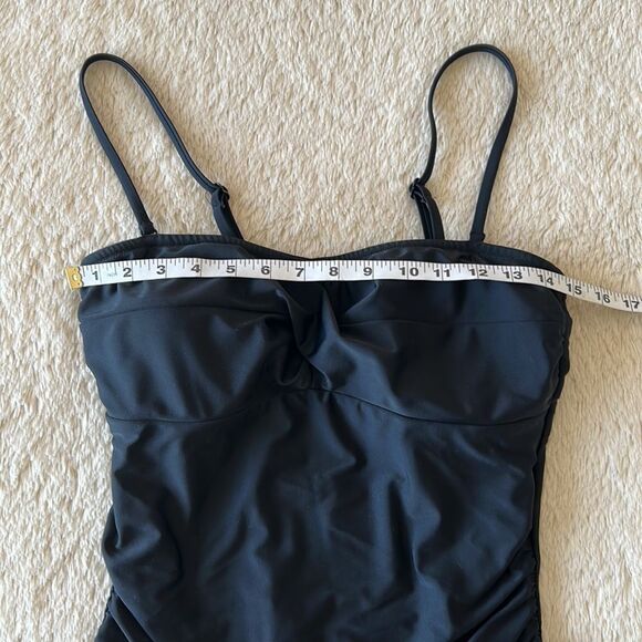 Croft and Barrow bathing suit top black size 12 - Picture 4 of 16